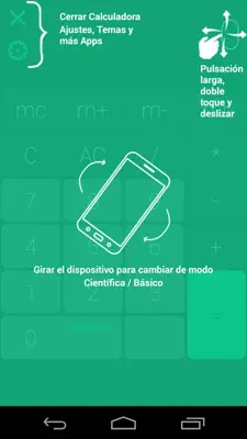 Scientific Calculator HD android App screenshot 5